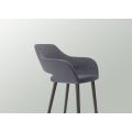 Барное кресло Club 2483 Grey/black (2483.329SG FNR008)4
